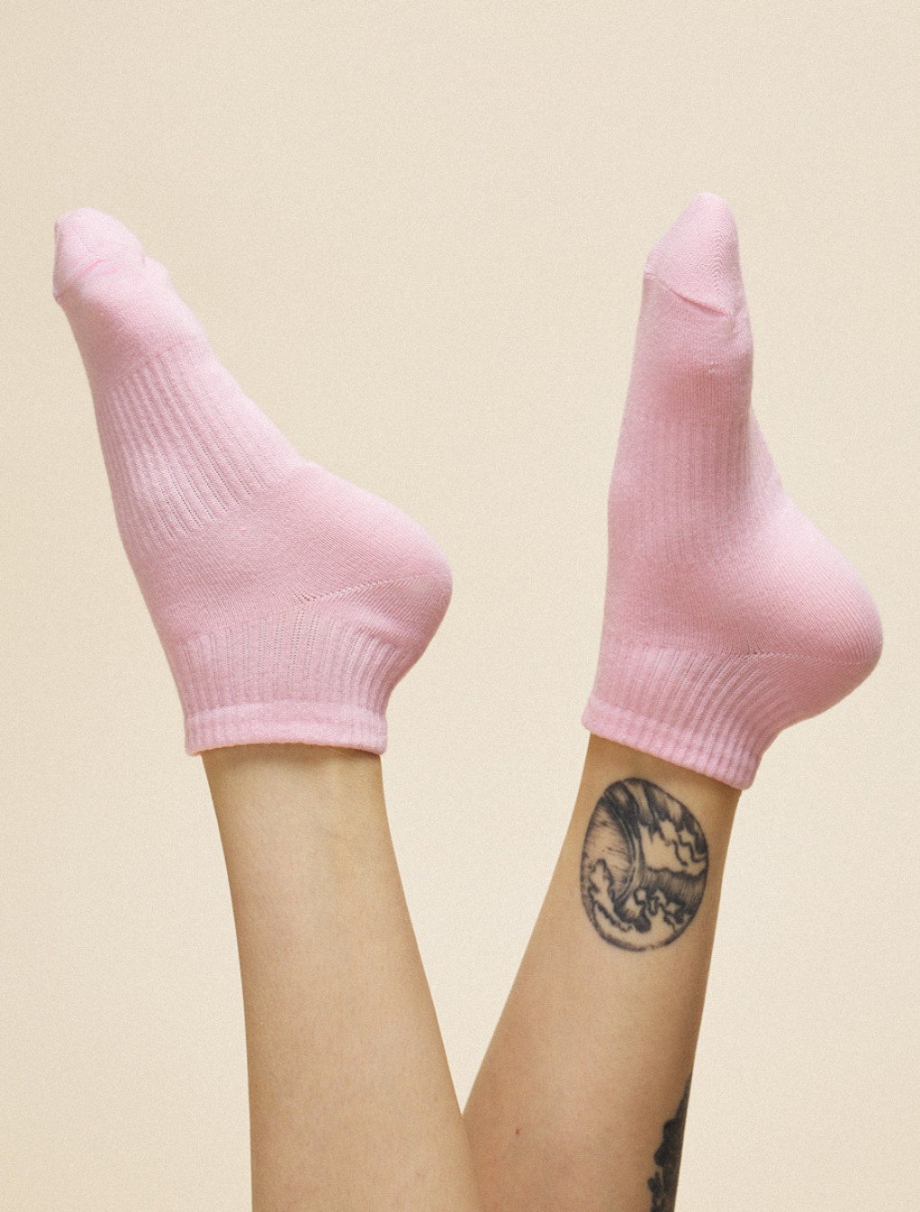 Skarpetki damskie Staff pink