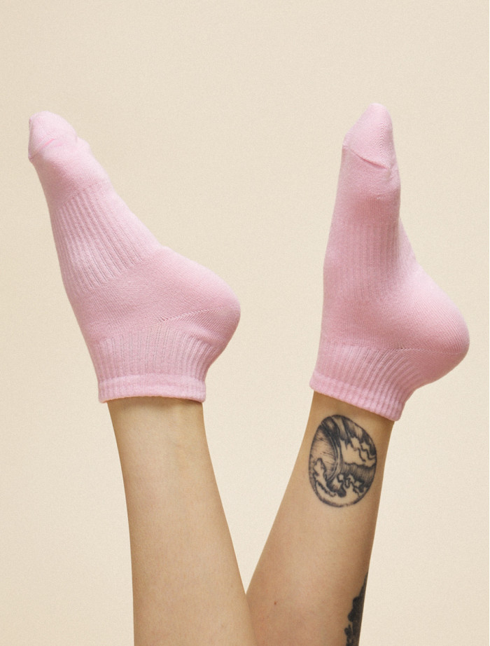 Skarpetki damskie Staff pink