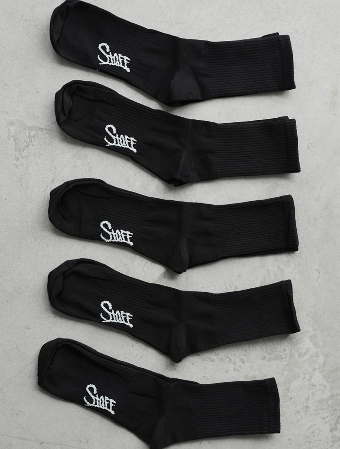 Skarpety Staff black 5 par long (р.43-46)