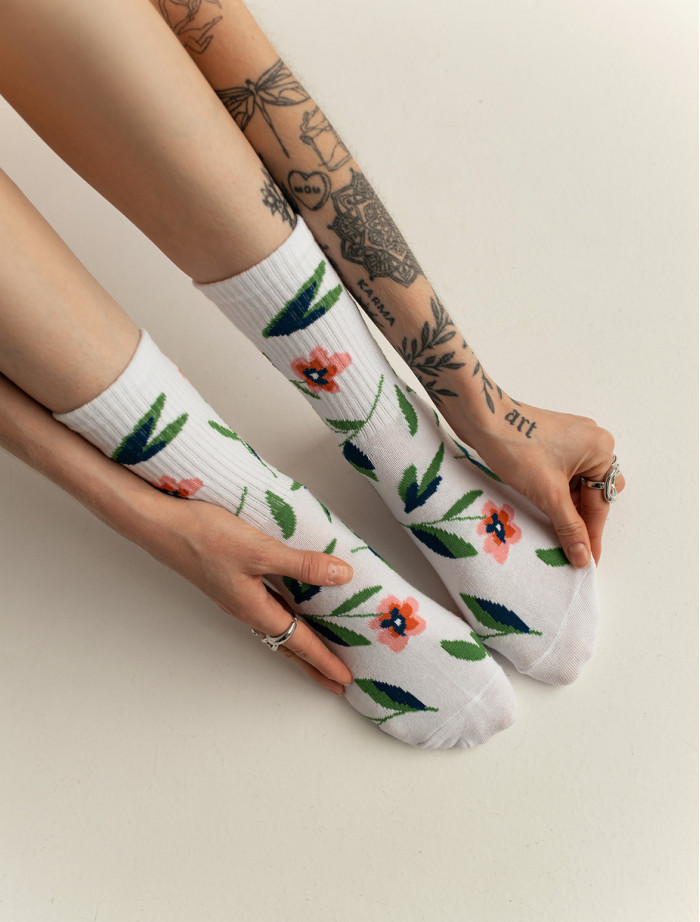 Skarpety damskie Staff flowers