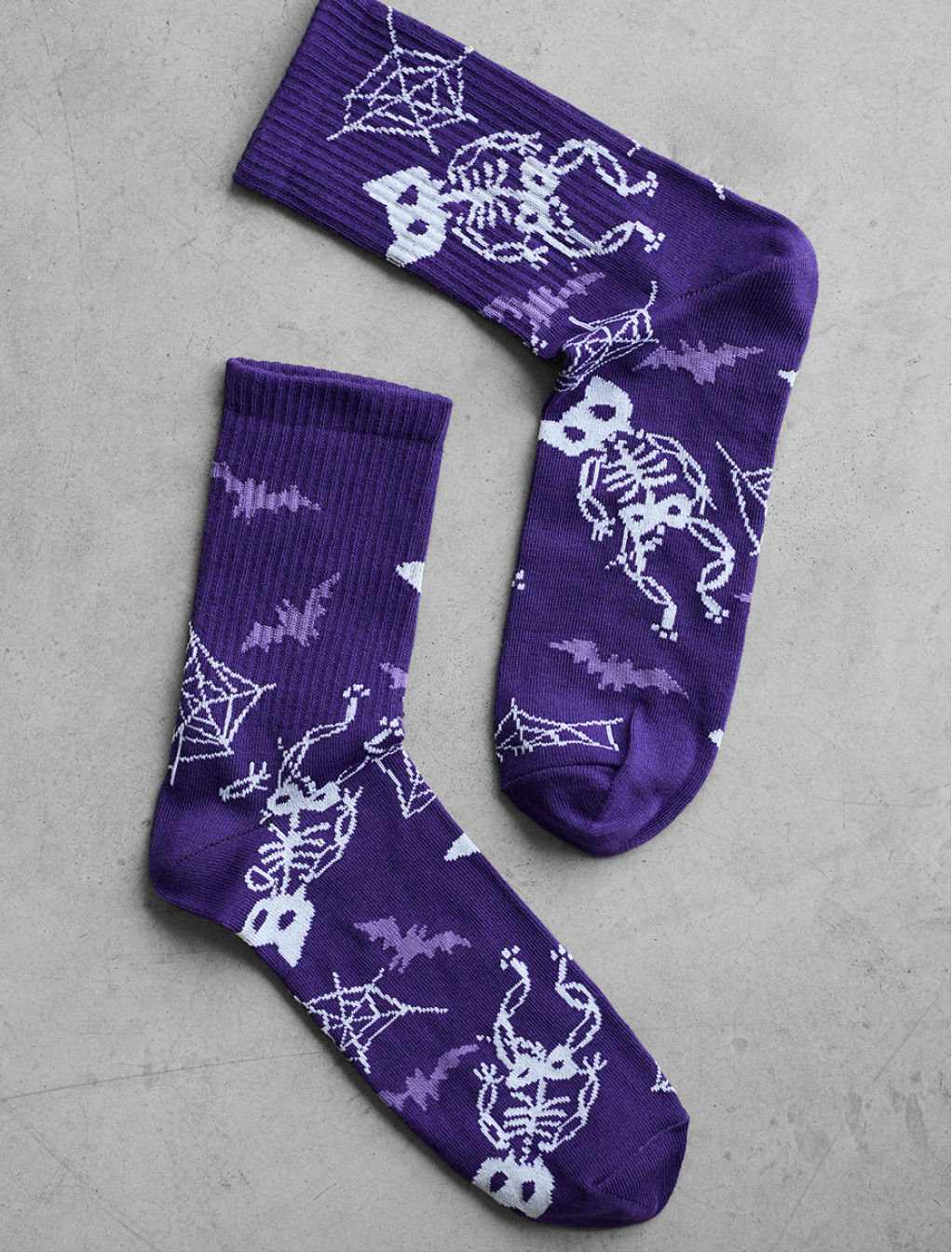 Skarpety Staff Halloween skeleton