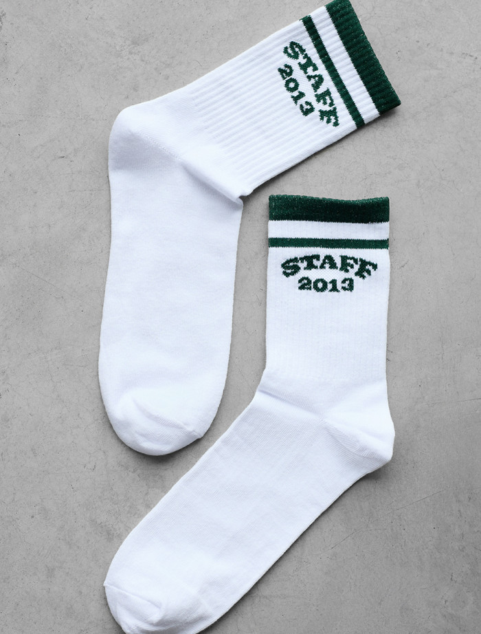 Skarpety Staff 2013 white