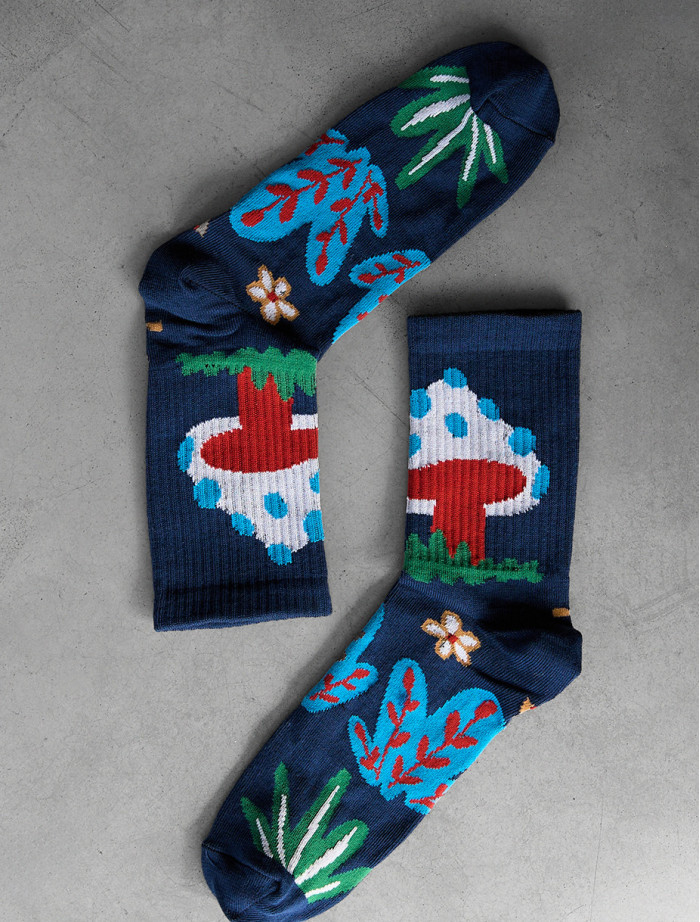 Skarpety Staff mushroom