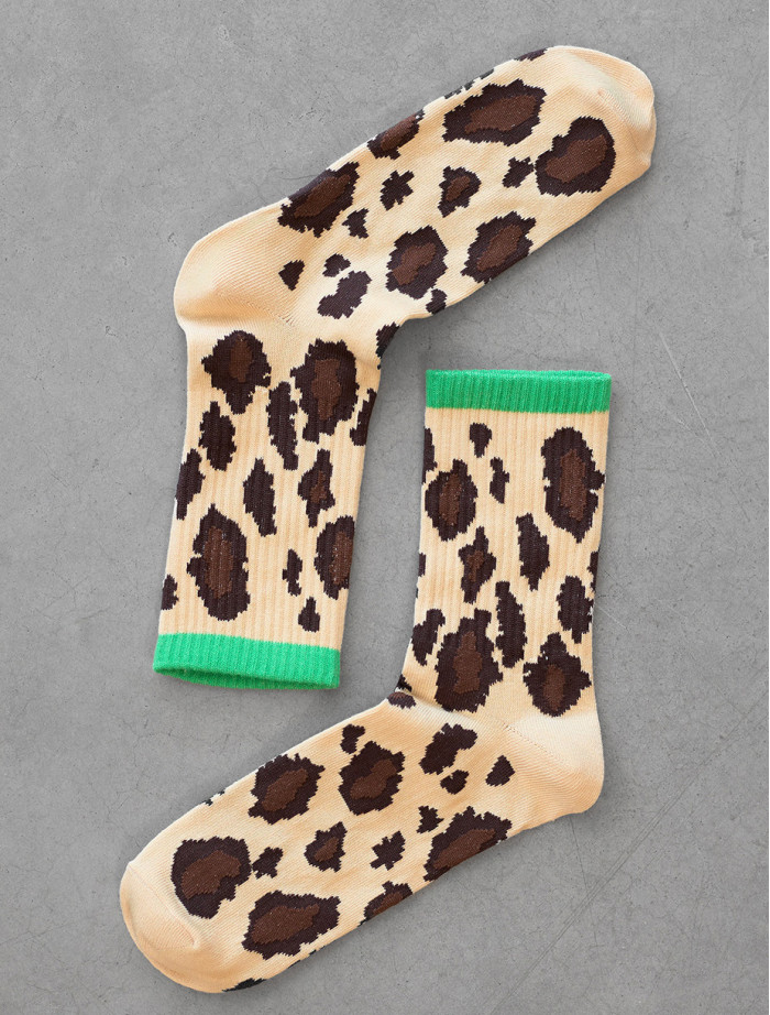 Skarpety Staff beige & brown