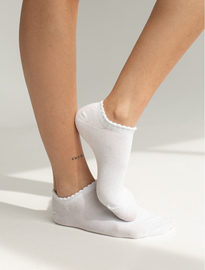 Skarpety Staff white