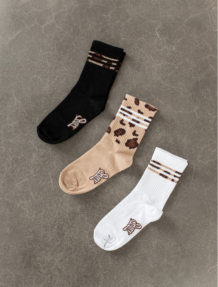 Skarpety Staff mix logo (trzy pary)