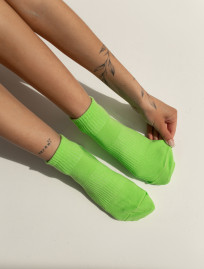 Skarpety Staff peach/violet/green 36-39 (trzy pary)