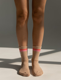 Skarpety Staff mix beige (r.36-39) (trzy pary)