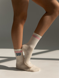 Skarpety Staff mix beige (r.36-39) (trzy pary)