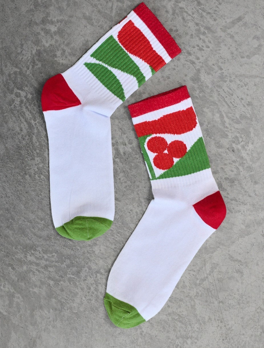 Skarpety Staff red & green