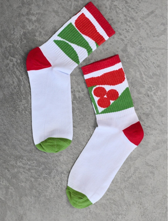 Skarpety Staff red & green