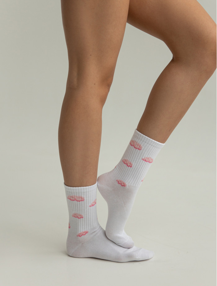 Skarpety Staff pink cloud