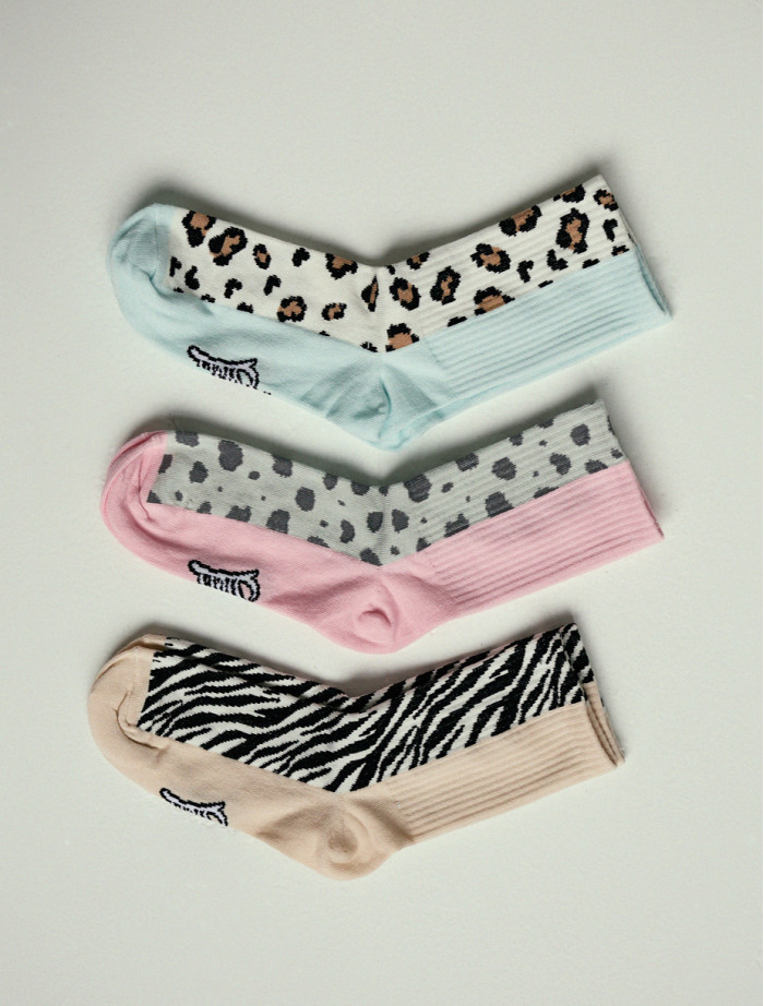 Skarpety Staff mix logo (r.36-39) (trzy pary)