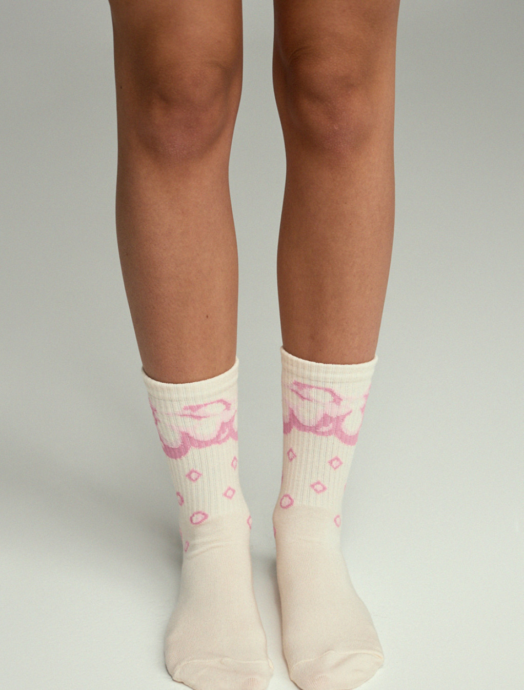 Skarpety Staff milk & pink