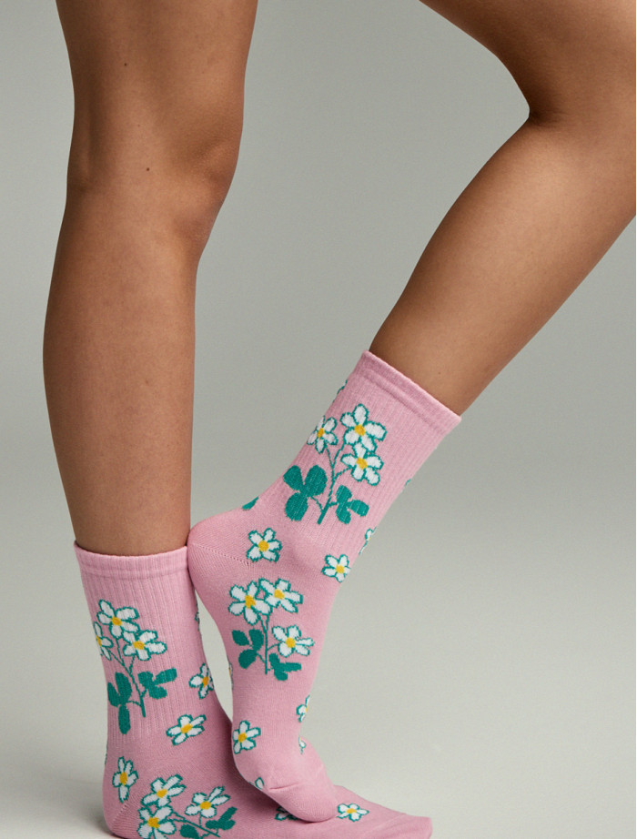 Skarpety Staff flowers