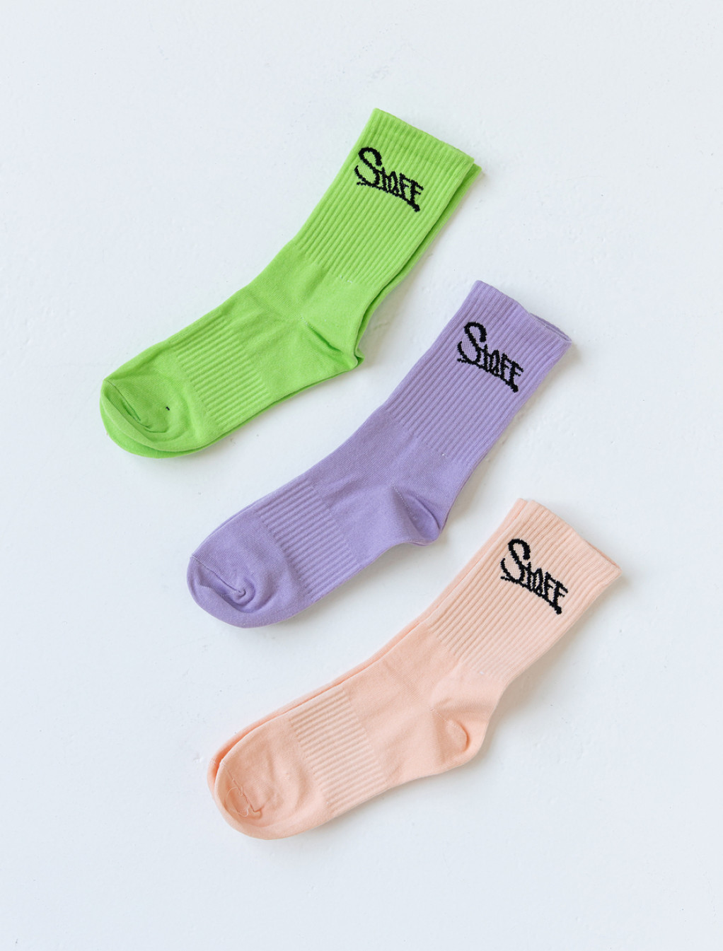 Skarpety Staff color block (r.36-40) (trzy pary)