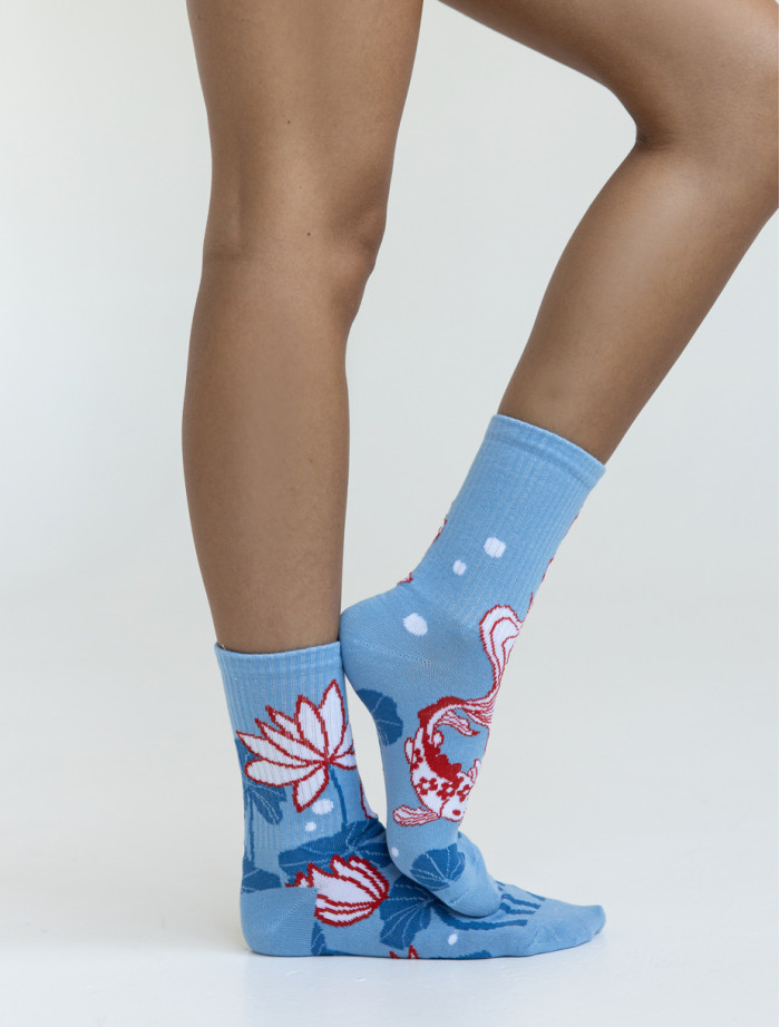 Skarpety Staff flowers2