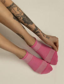 Skarpety Staff pink logo (r.36-40) (3 pary)