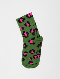 Skarpety Staff green & pink