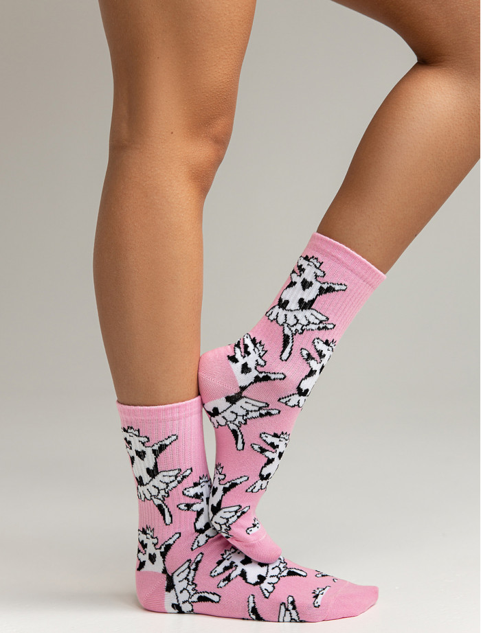 Skarpety Staff dancing cow