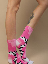 Skarpety Staff pink & zebra