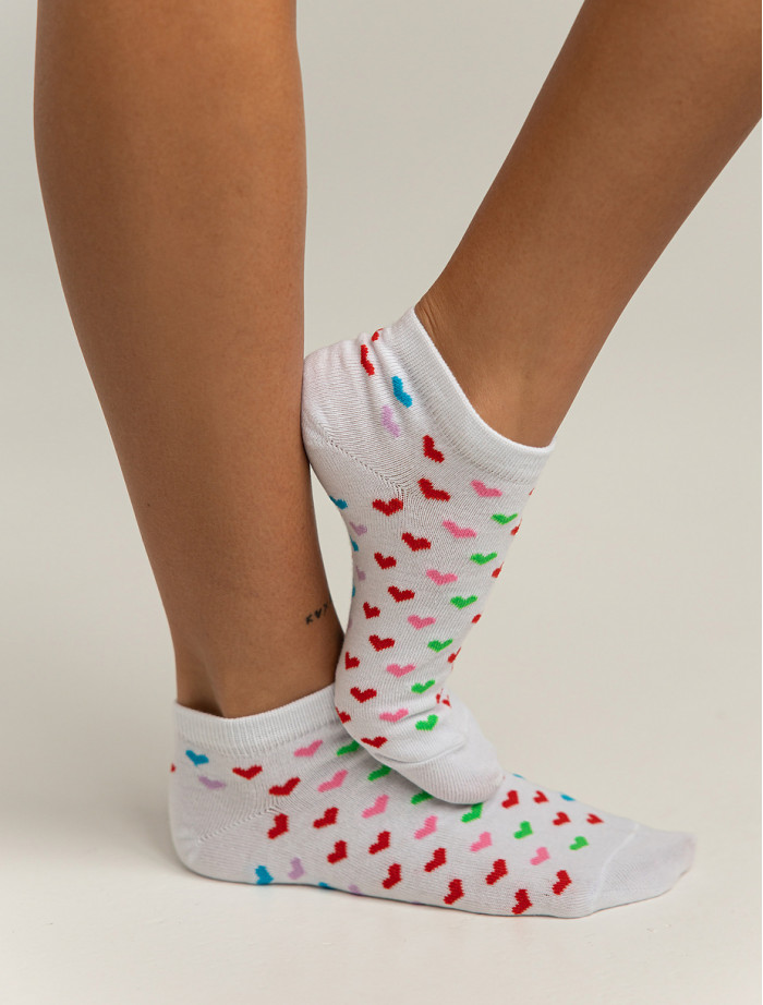 Skarpety Staff hearts (trzy pary)