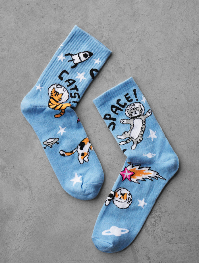 Skarpety Staff cats space