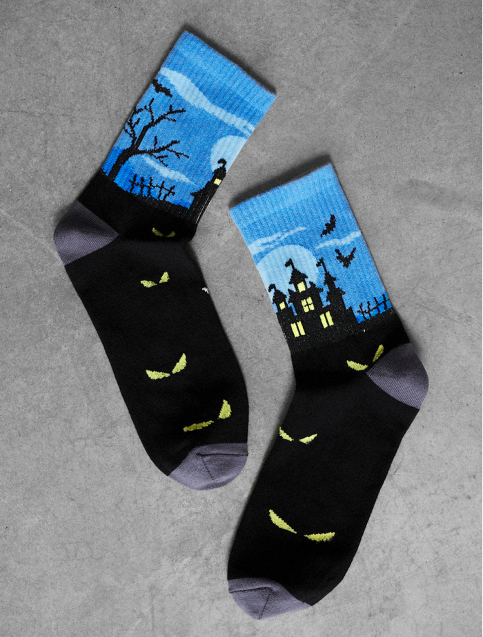 Skarpety Staff Halloween house