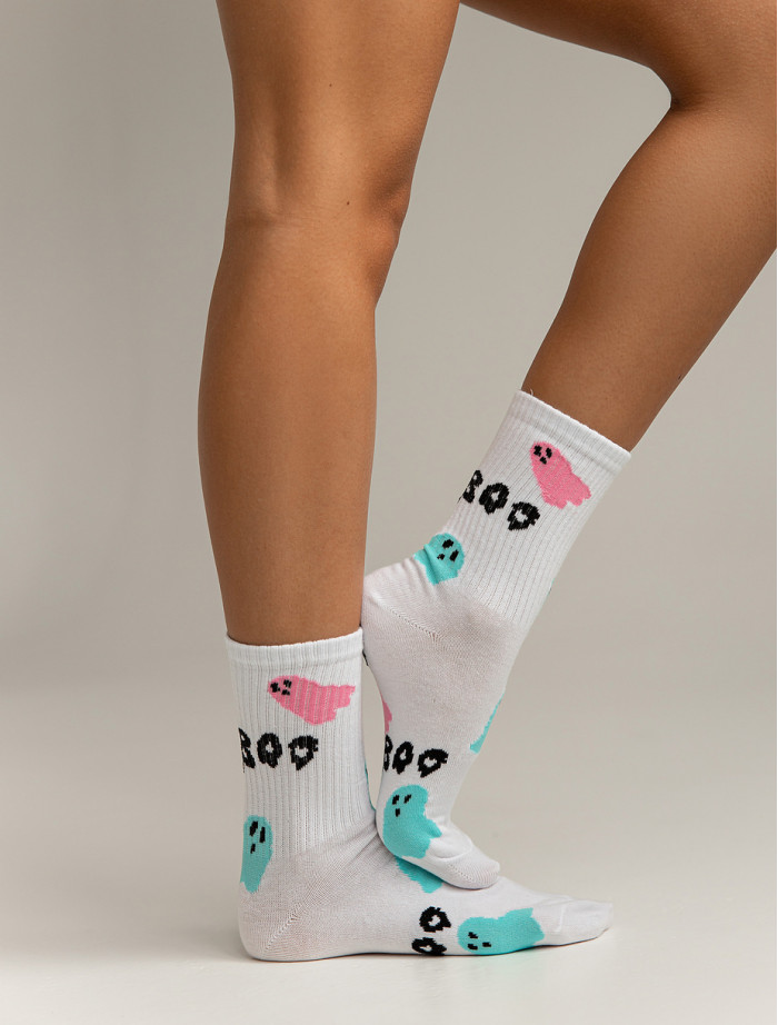 Skarpety Staff Halloween boo