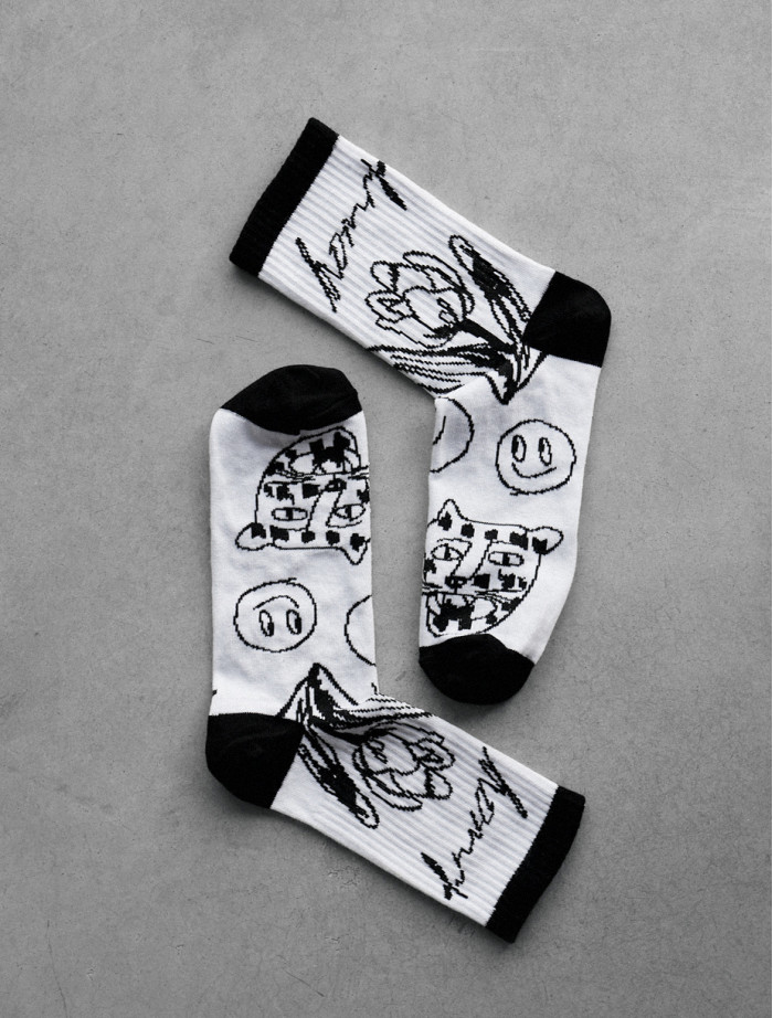 Skarpety Staff caricature