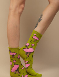 Skarpety Staff pink tree