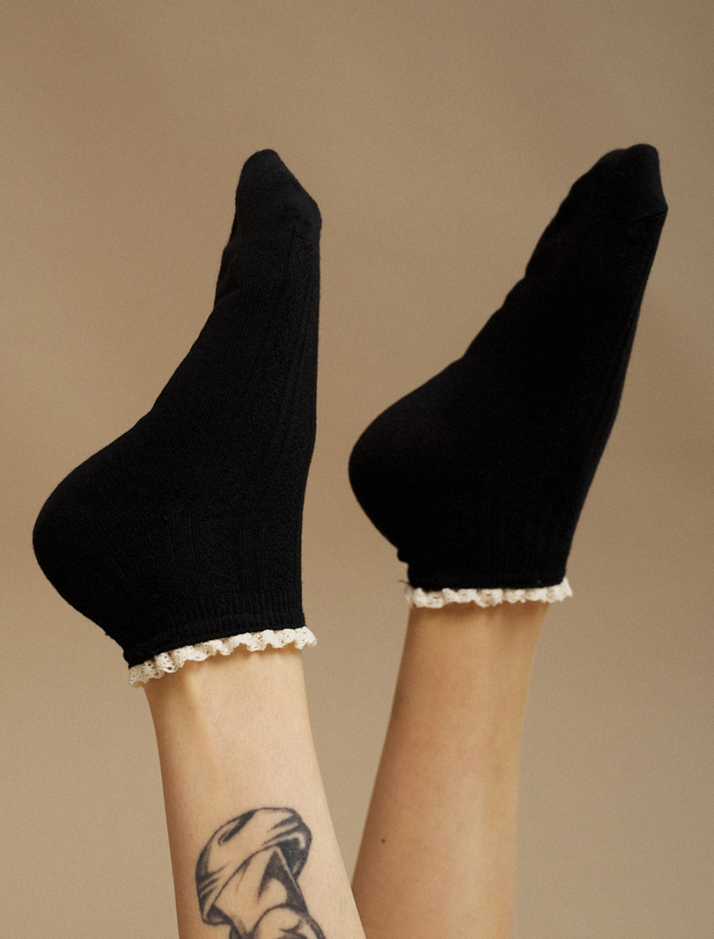 Skarpety Staff black & milk