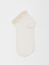 Skarpety Staff white & milk