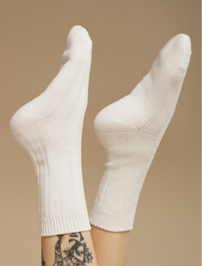 Skarpety Staff white