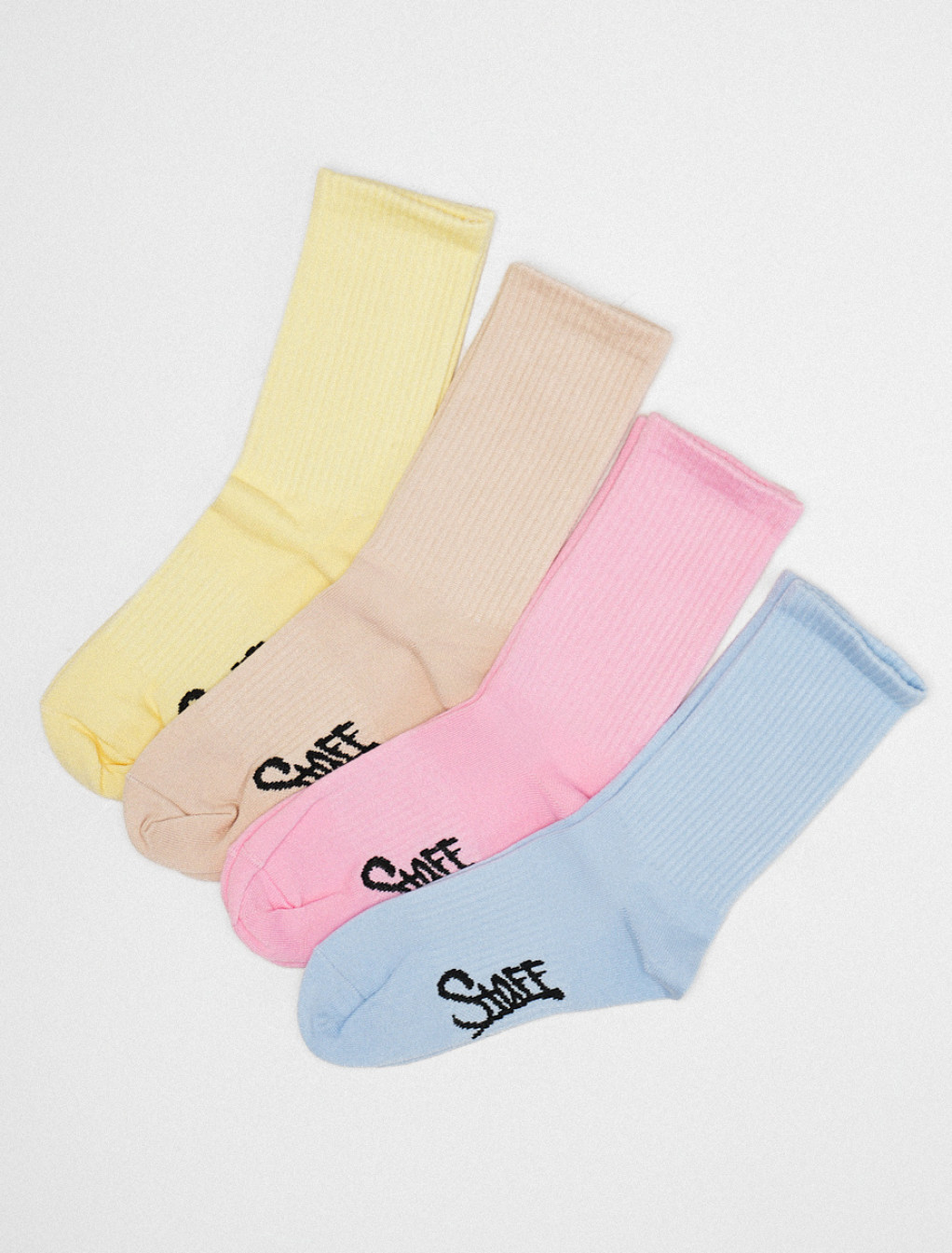 Skarpety Staff color block (r.36-40) (cztery pary)