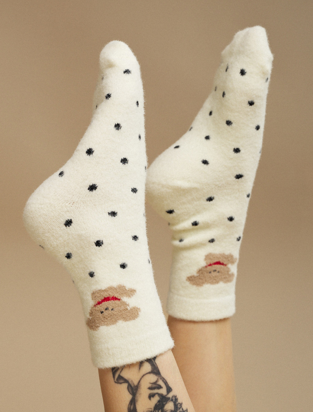 Skarpety damskie Staff milk bear