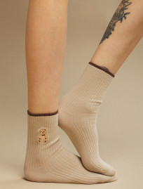 Skarpety Staff beige bear