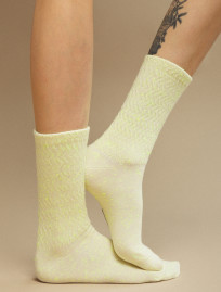 Skarpety Staff light green logo