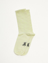 Skarpety Staff light green logo