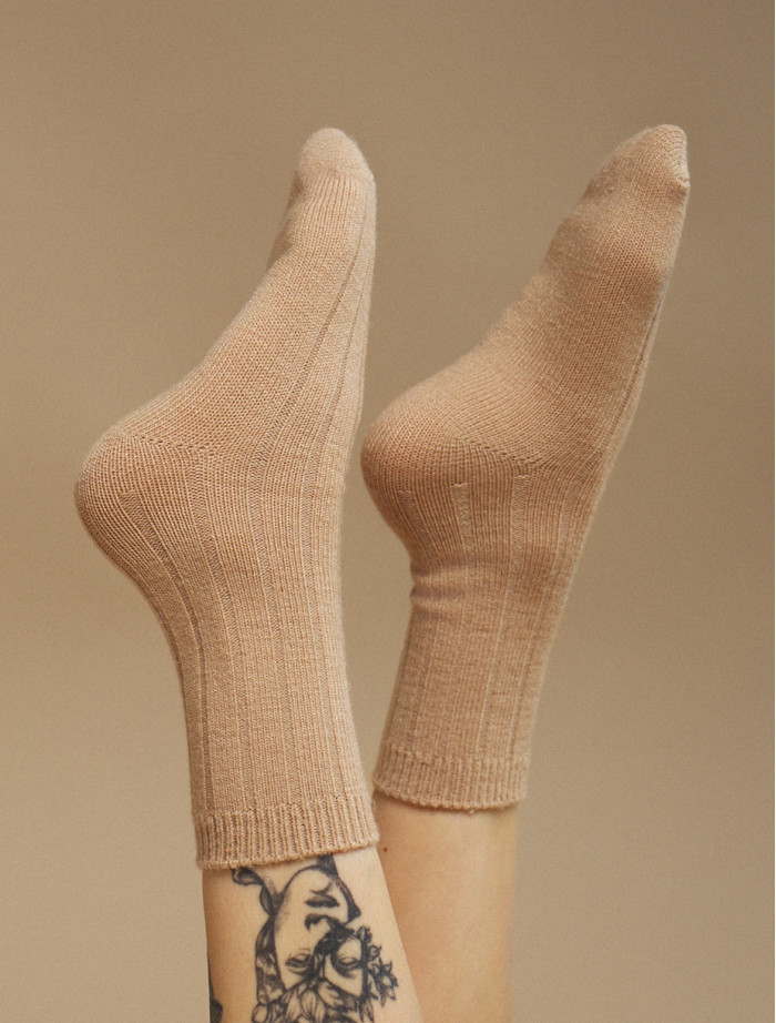 Skarpety Staff beige