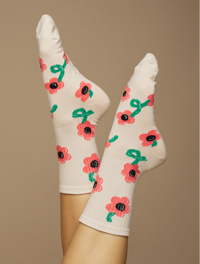 Skarpety Staff flowers