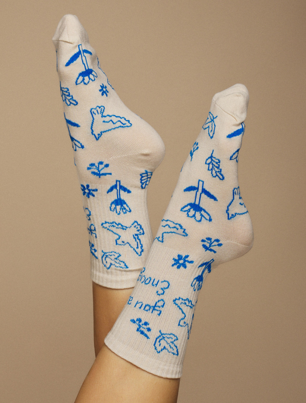 Skarpety Staff milk & blue