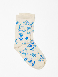 Skarpety Staff milk & blue