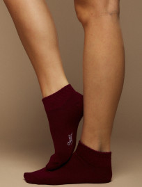 Skarpety Staff bordo logo