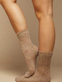 Skarpety Staff light brown