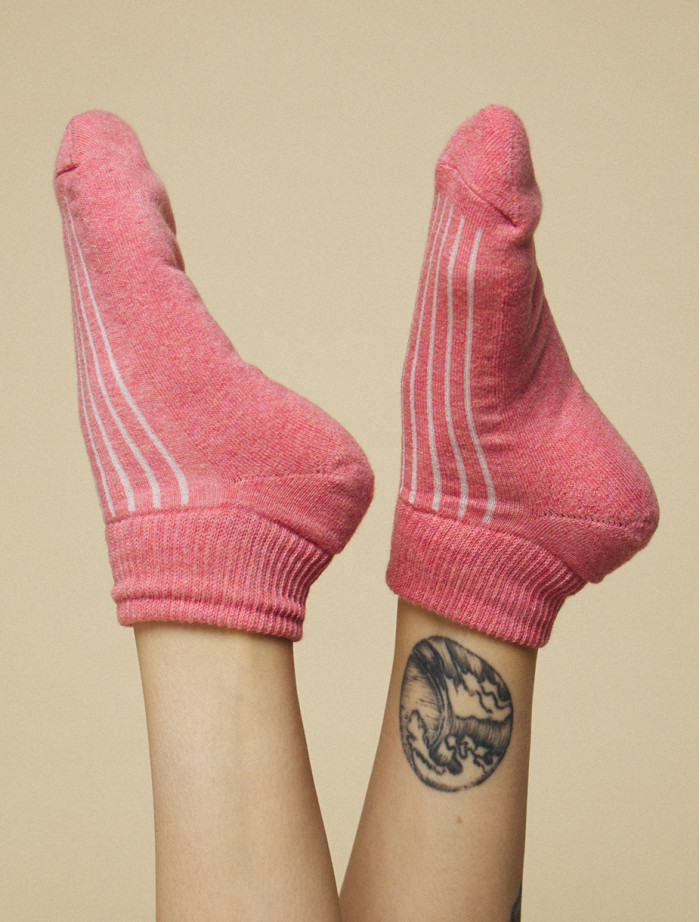 Skarpety Staff coral logo (ocieplane)