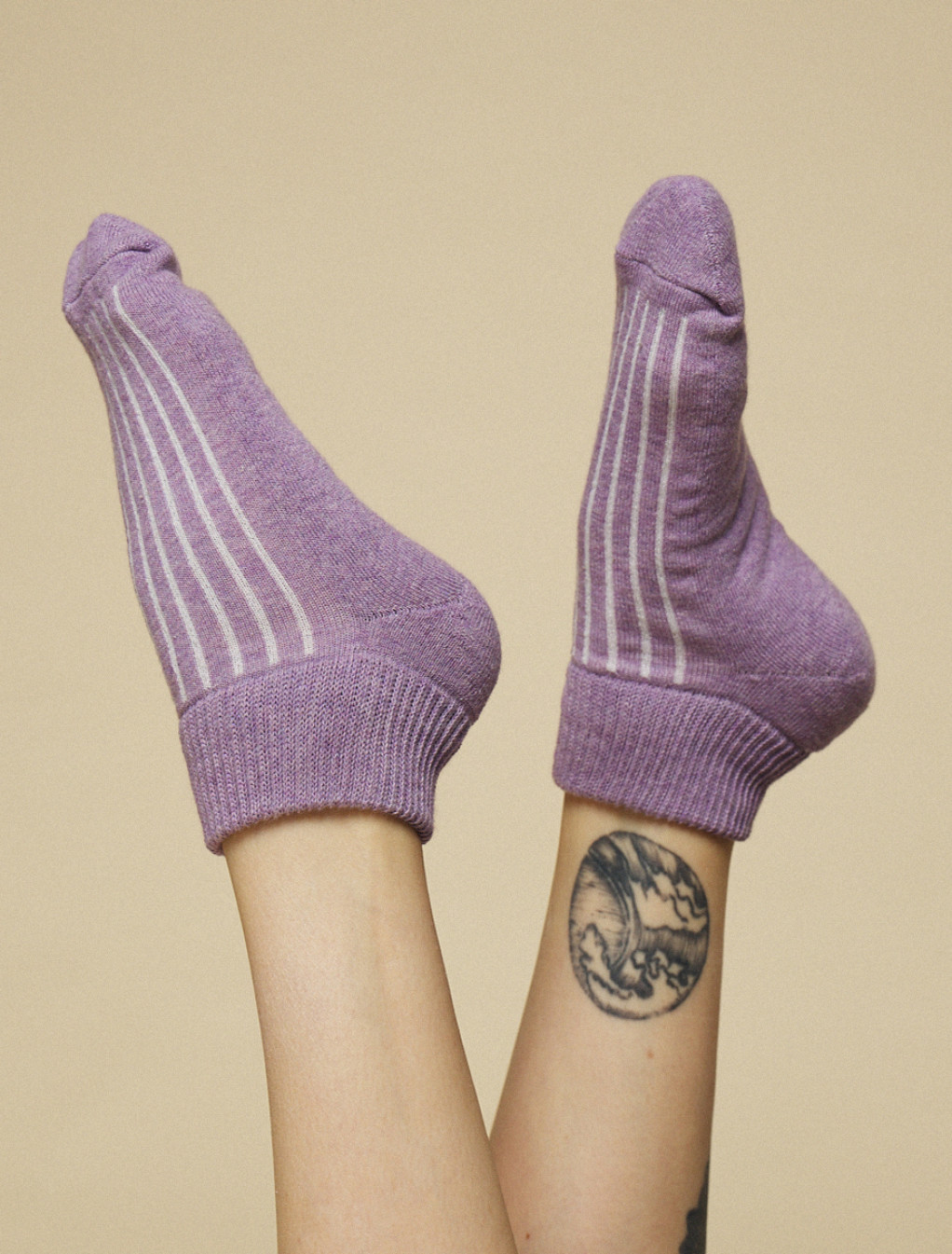 Skarpety Staff viola logo (ocieplane)