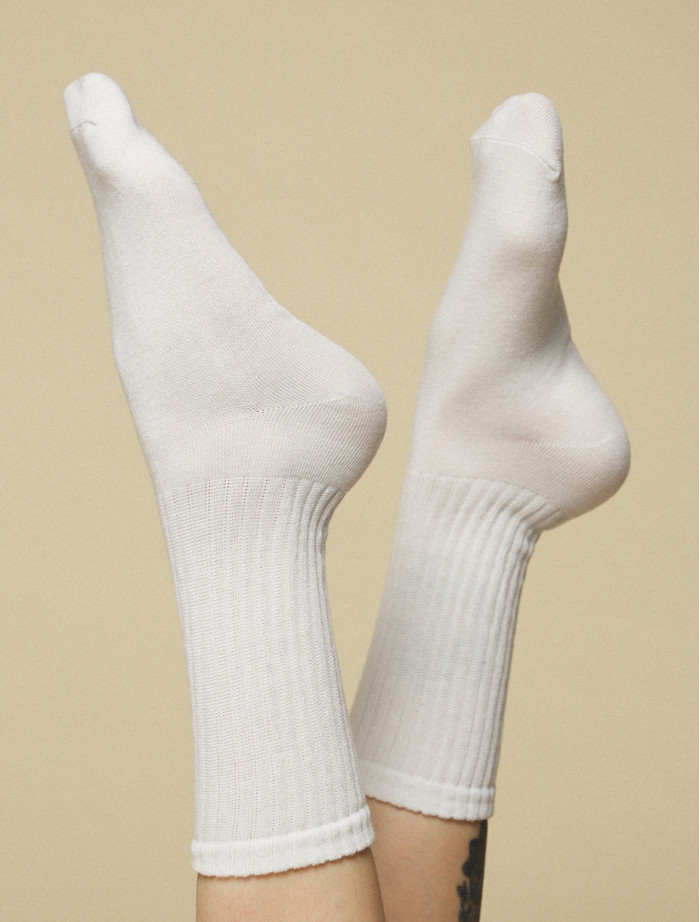 Skarpety Staff white