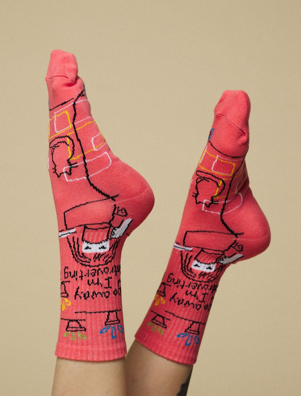 Skarpety Staff go away