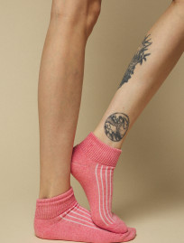 Skarpety Staff coral logo (ocieplane)